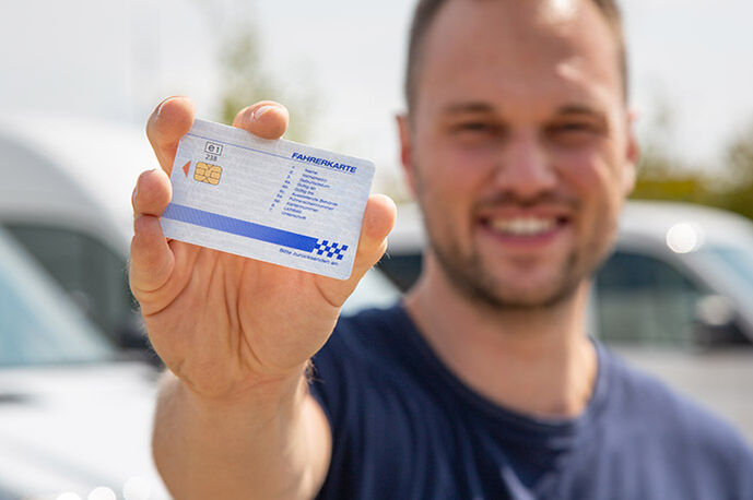 Digitale Fahrerkarte