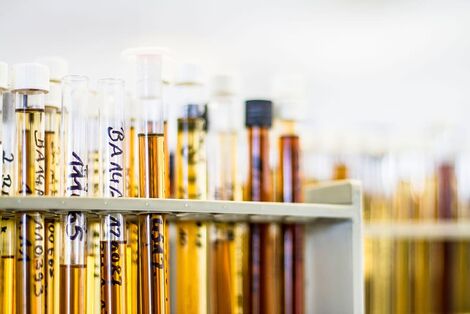 Reagenzgläser mit Additiven